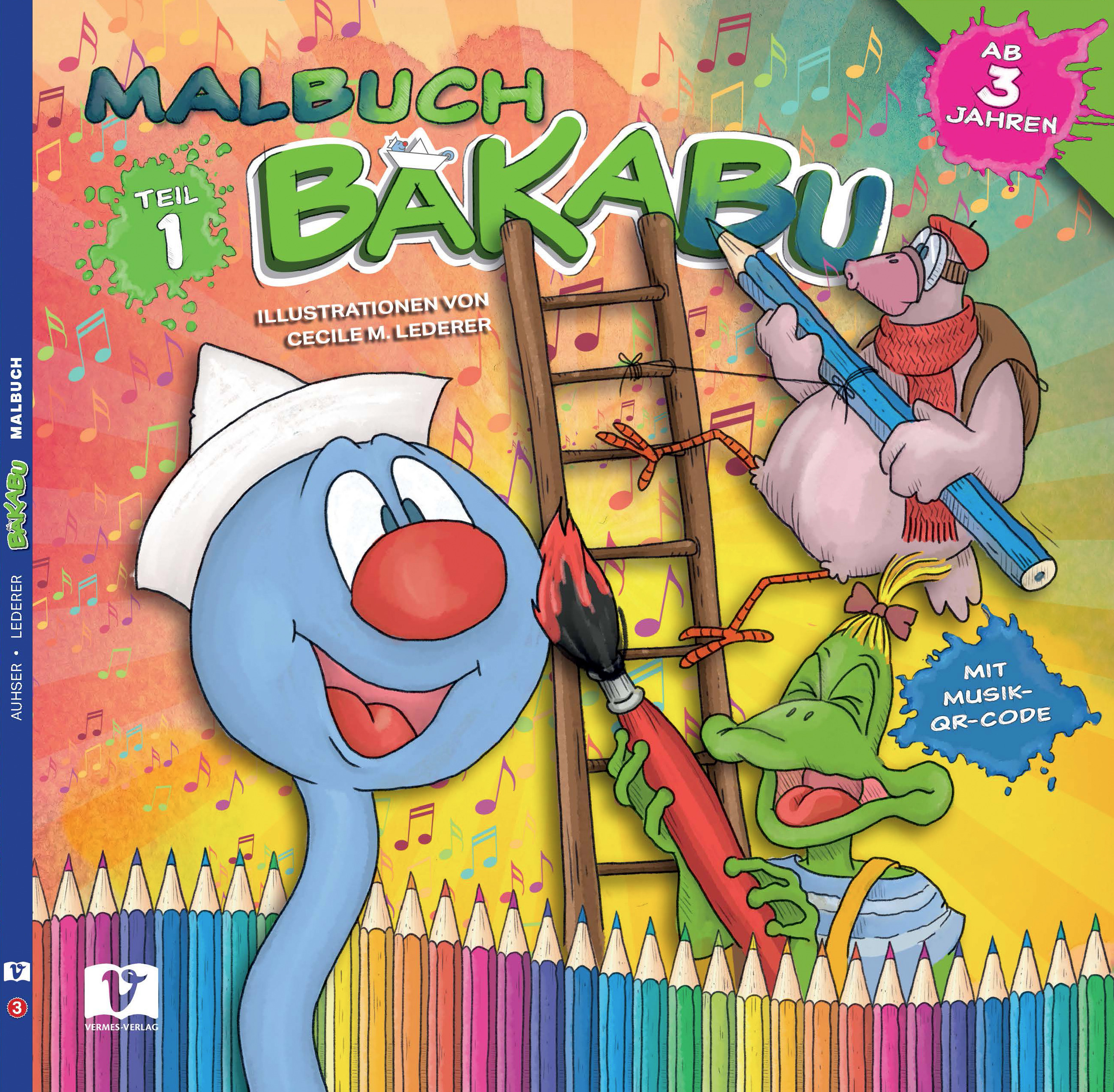 Cover Bakabu Malbuch